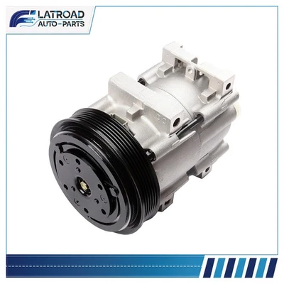 Compresor de aire acondicionado para Ford F-150 F-250 F-350 Bronco F-53 1990-1993 1994 1995 Foto 1 de 4