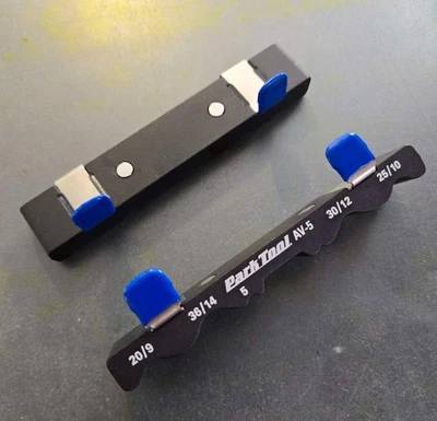 Park Tool AV-5 Eje/Husillo Vicio Mandíbulas Suaves Bicicleta Reparación PAQUETE ABIERTO Foto 1 de 2
