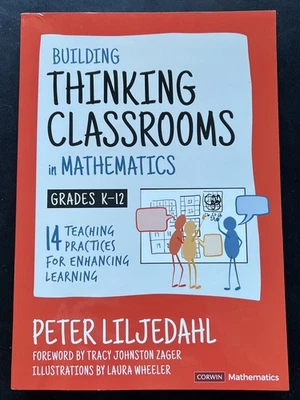Building Thinking Classrooms in Mathematics Peter Liljedahl 2021 Corwin Press - Image 1 of 3