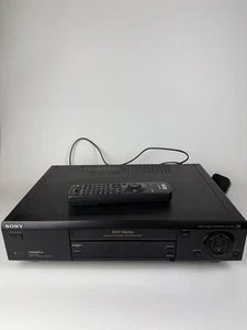 Sony SLV-E720 Retro Video Cassette Recorder VCR VHS Player - Power Tested - Picture 1 of 10