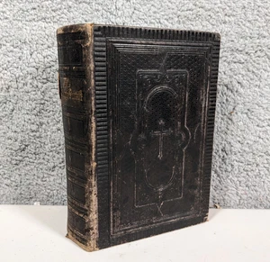 Die Bibel Heilige Schrift Altdeutsche Bibel 1892 Dr Martin Luthers Einband beschädigt - Bild 1 von 11