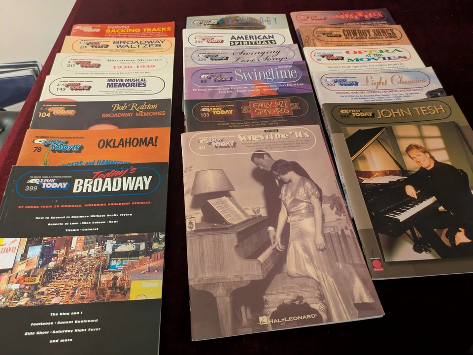 Eighteen EZ PLAY Books from Hal Leonard - Image 1 of 1
