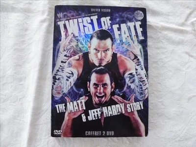 LOT COFFRET DVD CATCH WWE (2 disques) THE TWIST OF FATE The MATT & Jeff HARDY St - Photo 1/4