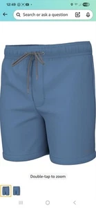 HUK Boys' Pursuit Volley, Quick-Dry Fishing Shorts for Kids Quiet Harber - Picture 1 of 1