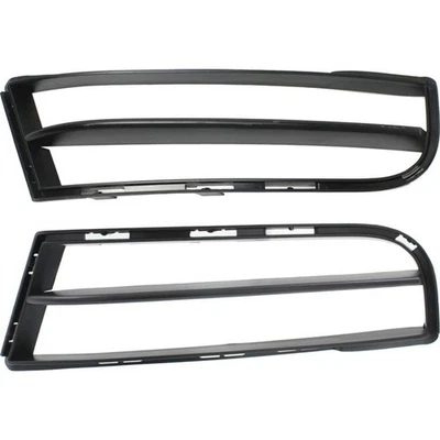 New Front Left & Right Side Bumper Grille For 2008-2013 BMW 135i Black Set of 2 Foto 1 de 4