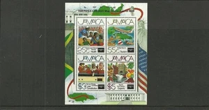 JAMAICA SGMS655-AMERIPEX 86 MINISHEET  MNH - Picture 1 of 1