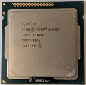 Intel Core i5-3450 3.1 GHz LGA1155 4 cores 4 threads SR0PF CPU Processor 6 MB - Picture 1 of 2