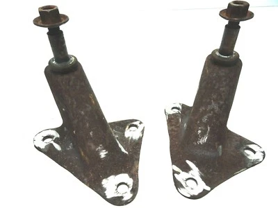(1990 Ford Ranger) Pair Shocks Rear Shock Bracket Mounts & Nuts oem RIGHT & LEFT - Image 1 of 4