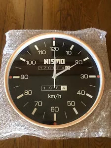 NISSAN NISMO old logo clock gt-r skyline r32 r33 r34 Silvia For Japan - Picture 1 of 2