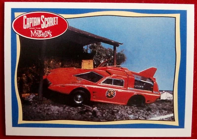 CAPTAIN SCARLET - Card #62 - Spectrum Patrol Car - Topps, 1993, Gerry Anderson - Image 1 of 2