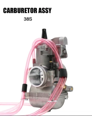 Carburador de motocicleta 38S carb para Kawasaki KX125 Yamaha YZ125/250 - Imagem 1 de 4