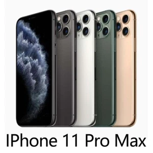 New Apple iPhone 11 Pro Max Unlocked ALL Colours 64GB/256GB/512GB Smartphone - Picture 1 of 9