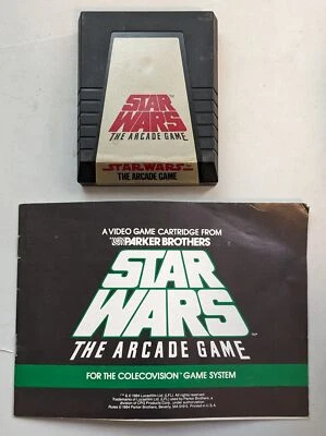 ColecoVision Star Wars The Arcade Game Cart & Manual Booklet - Image 1 of 4
