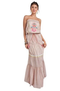 Venus 3x boho embroidered dress - Picture 1 of 7