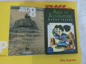 Dust 8 & Age Of Adventure Omnibus Manga By Osamu Tezuka (Single Edition)  DHL - Picture 1 of 12