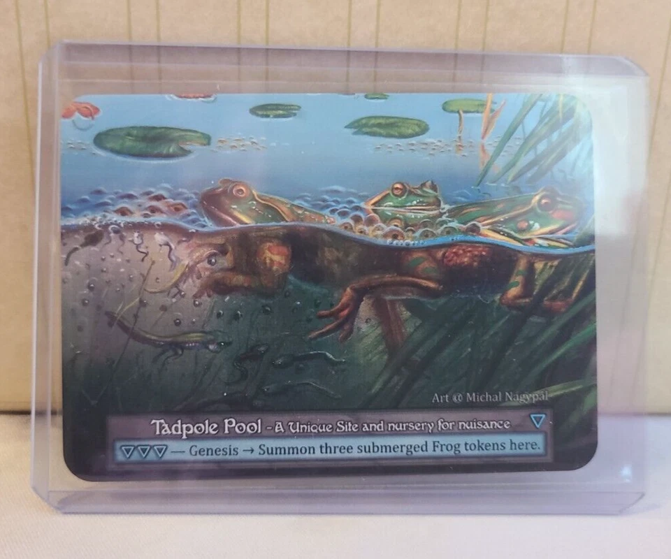 Sorcery Contested Realm Alpha Kickstarter - Tadpole Pool - Unique Non Foil  N/M - Image 1 of 1