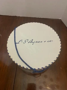 Vintage L.S. Ayres & Co. Cardboard Hat Box - Picture 1 of 7