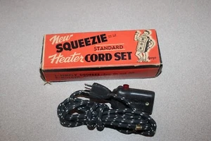 NOS Vintage Pinchie Squeezie Heater Cord Set for Irons Coffee Pots Toasters - Picture 1 of 12