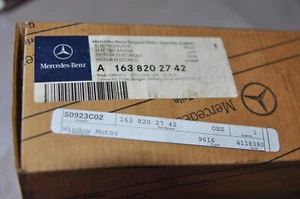 98-05 Mercedes W163 ML500 ML430 ML350 ML55 LH Front Window Regulator Motor OEM - Foto 1 di 12