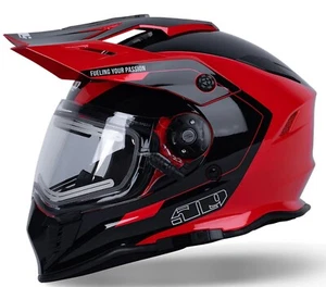 509 Delta R3L Ignite Full Face Helmet With Heated Shield - Racing Red Gloss - Picture 1 of 25