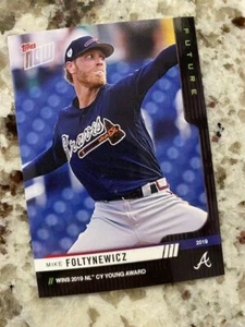 2019 TOPPS NOW FUTURE NON-WINNER CARD NL CY YOUNG METS MIKE FOLTYNEWICZ #128 - Foto 1 di 1