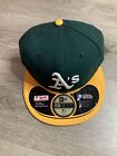 Oakland Athletics OAK MLB Authentic New Era 59FIFTY Fitted Cap Green Cool Base