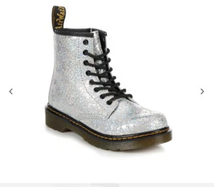 STIVALI DA DISCOTECA GRIGI DR. MARTENS BIG KID 1460 RAGAZZE taglia 2 - Foto 1 di 9