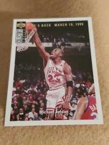 Michael Jordan 1995 Retro "He's Back" 1994 Upper Deck #240 - Picture 1 of 2