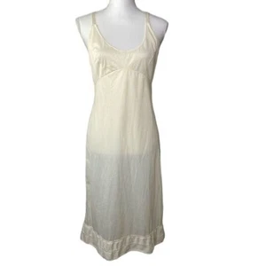 Vintage Movie Star ladies night gown cream colored size 36” made in USA - Picture 1 of 12