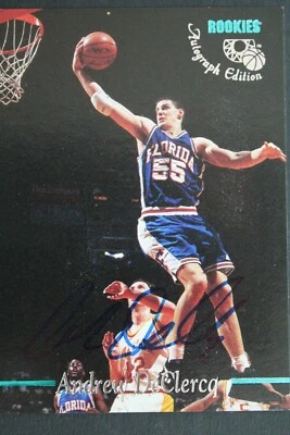Andrew DeClercq Florida Signed Autographed 1995 Classic Rookie Edition Card   - Image 1 of 2