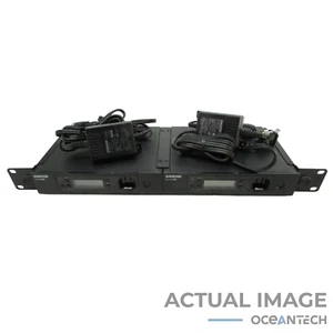 2x Shure GLXD4R Rack Mount Wireless Receivers 2400-2483.5 MHz W/ Power Adapters - Picture 1 of 6