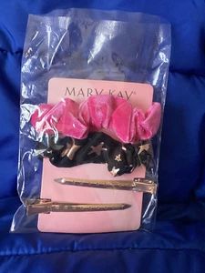 Discontinued Mary Kay set of 2 hair ties and 2 hair clips - NEW - Picture 1 of 2