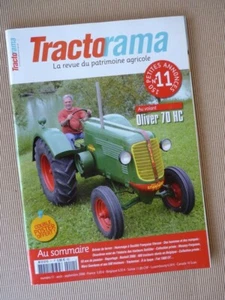 Tractorama n°11, Oliver 70HC Standard, Schlüter, Marc Geerkens, Chipault Massey- - Imagen 1 de 1