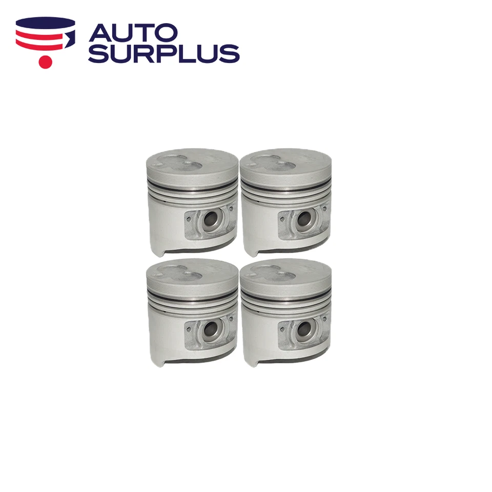 Piston Set +020” FOR Ford Courier Econovan Mazda B2200 E2200 83-92 2.2 R2 Diesel - Image 1 of 1