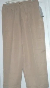 *PANTALONES KENETH TOO MUJER TALLA M - XL CAQUI VERDE AZULADO LIGERO SENSACIÓN SEDOSA NUEVOS CON ETIQUETAS - Imagen 1 de 4