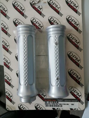 Manopole Honda  diam. 22  argento De Pretto Moto R-0165A - Immagine 1 di 3