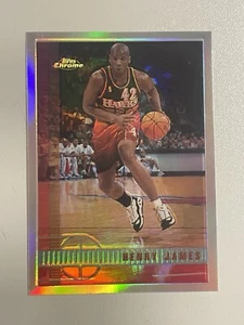 1997-98 Topps cromo #53 refractor Henry James - Atlanta Hawks - Imagen 1 de 2