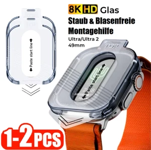 💥Wyświetlacz pancerne szkło ochronne do Apple Watch Ultra 1/2 49mm + pomoc montażowa💥 - Zdjęcie 1 z 7