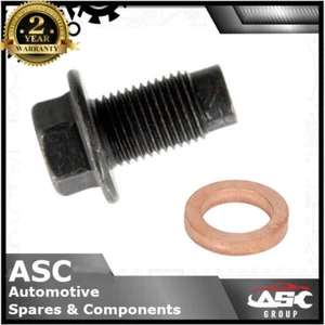 Oil Pan Sump Drain Plug Bung with Seal - fits Cygnet, C1, 107, 108, Aygo, Yaris - Picture 1 of 1