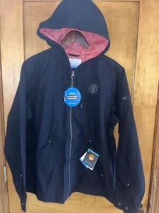 Columbia - Giacca camicia con cappuccio Loma Vista, Nero, Manchester United - Medium - Foto 1 di 7