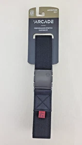 Arcade Performance Stretch Belt Adventure - Ridge Jimmy Chin Black/Red Up to 40" - Picture 1 of 4