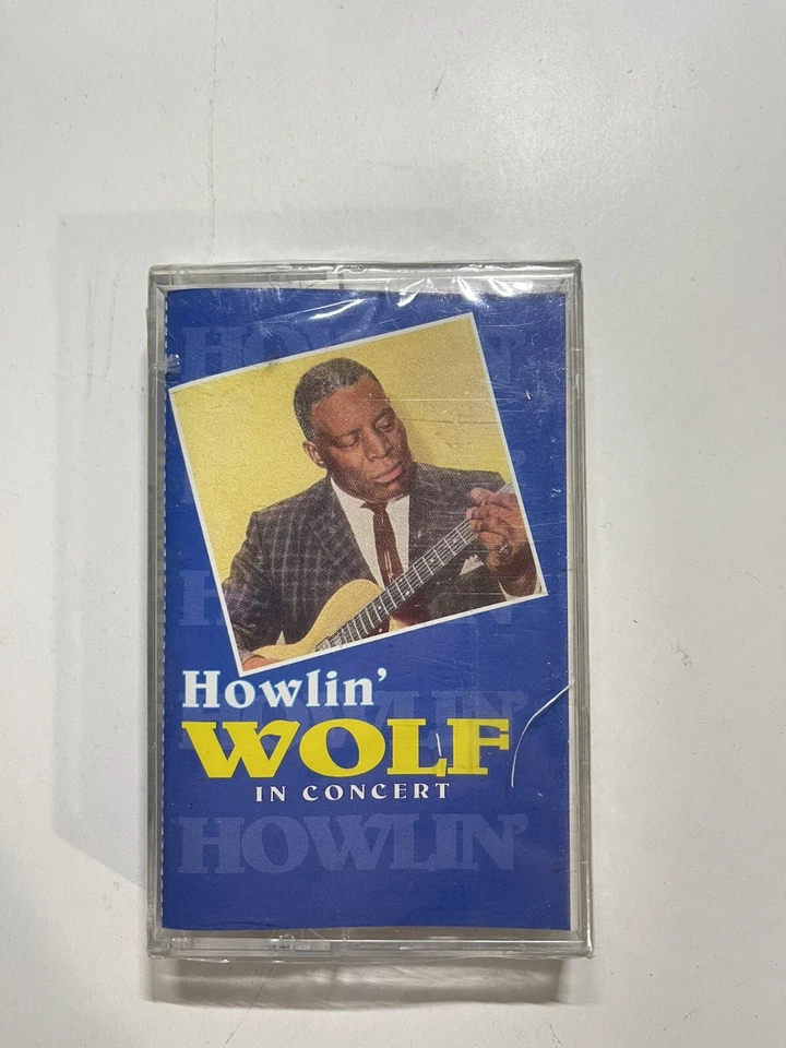 Howlin' Wolf "In Concert" (Shake It For Me). BLUES Cassette Tape.