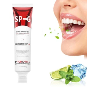 MS DRWIKEY SP-6 dentifricio sbiancante probiotico 4,9 once/140 g MSDRWIKEY schiarente+ - Foto 1 di 13
