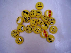 20 Emoticon Vibration Dampers absorbers tennis racquets rackets - Picture 1 of 2