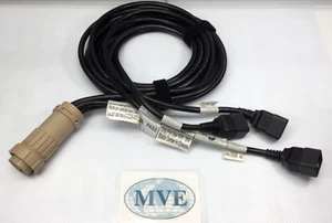 LOT OF 2 8FT IBM 39M5445 BLADE CENTER H SERIES CHASSIS 16A/250V POWER CABLE - Picture 1 of 5