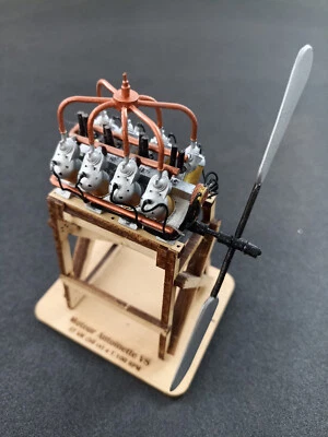 Model Expo MA1022 14-Bis Antoinette V8 Engine - scala 1:16 - kit di montaggio - Immagine 1 di 3