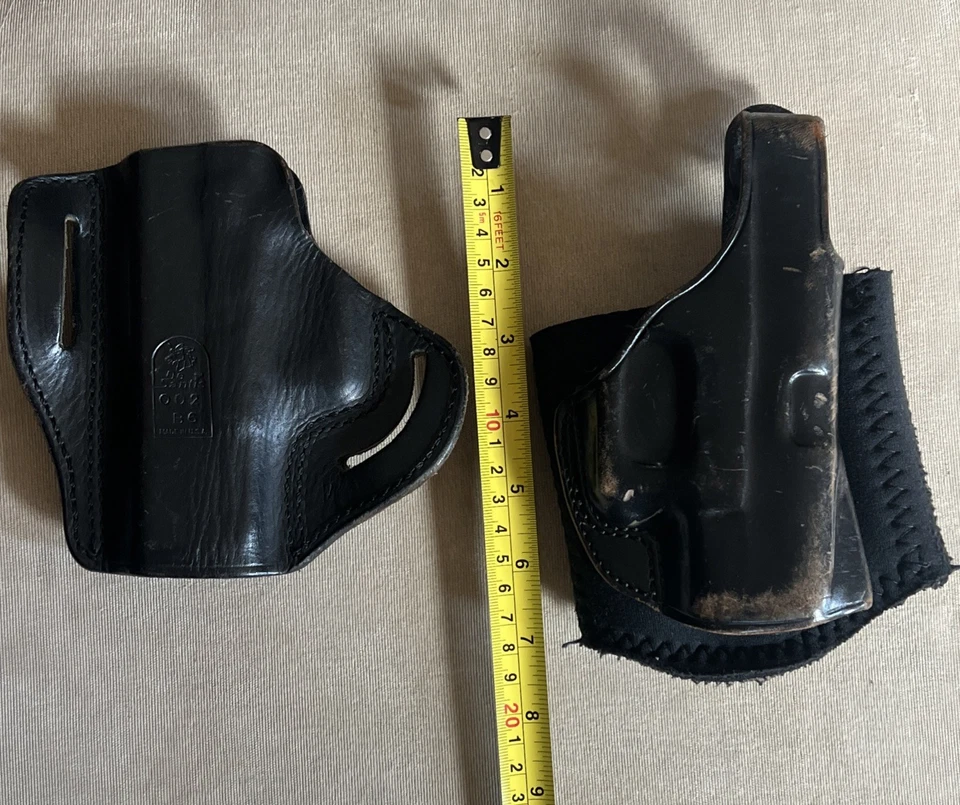 (2) Правая кобура на лодыжку Galco AG206 и De Santos: поясная кобура 002-B6 - Изображение 1 из 4