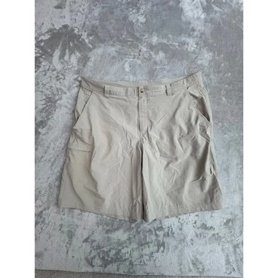 Pantalones Cortos Carga Columbia Para Hombre Caqui Talla 42W 10L Aire Libre Senderismo Pesca Foto 1 de 4
