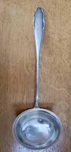 1940s WMF 90 SILVER PLATED SOUP/PUNCH LADLE 31CM BY 10.8CM ACROSS THE BOWL - Picture 1 of 7