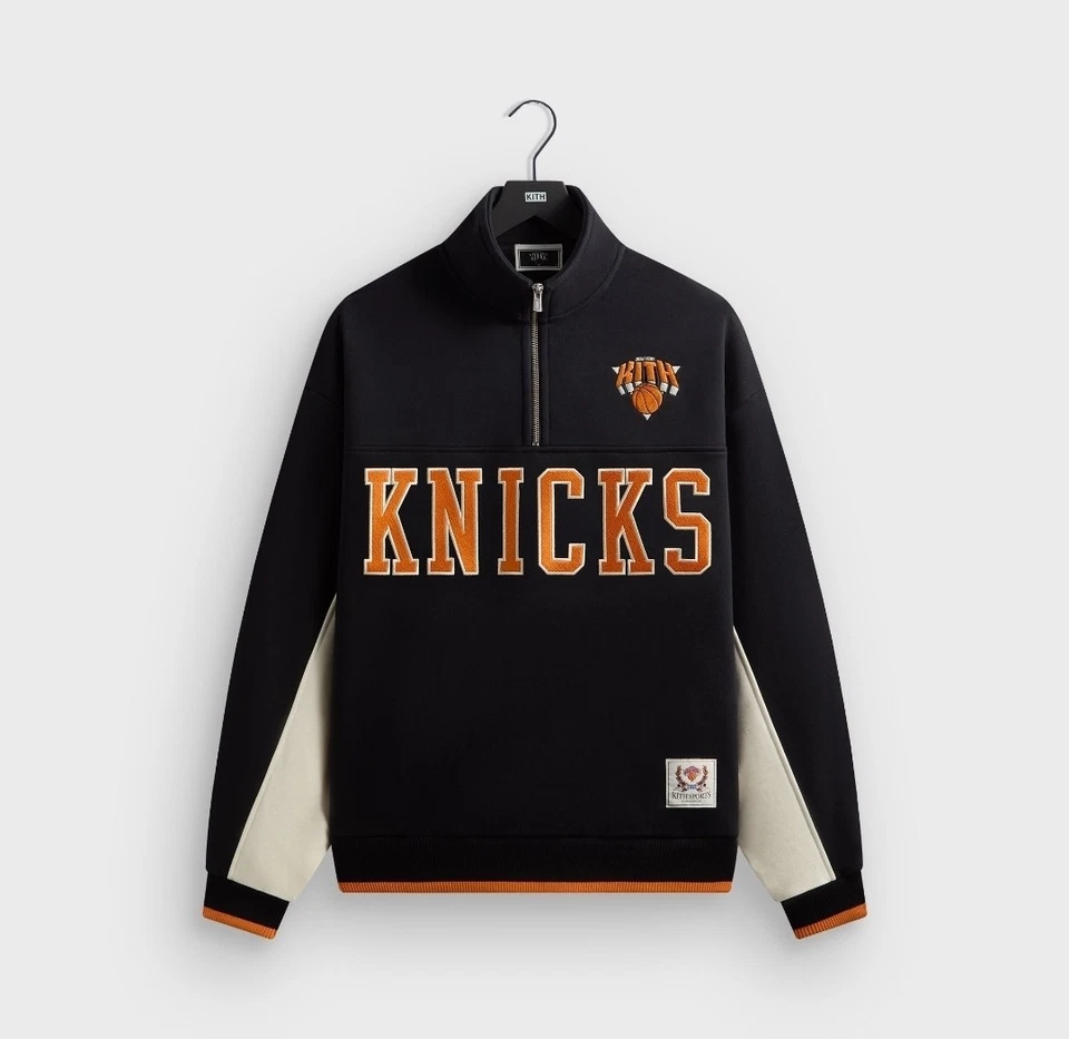 Kith For New York Knicks Madison Square Garden Vintage Cuarto Cremallera Foto 1 de 4